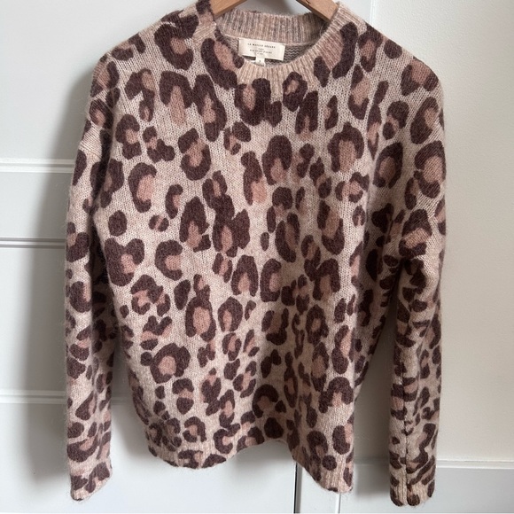 Sézane Gina Jumper Leopard Print Sweater - Picture 5 of 8